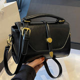 ALWINA™ - TRENDY CONTRAST STITCHING SHOULDER BAG