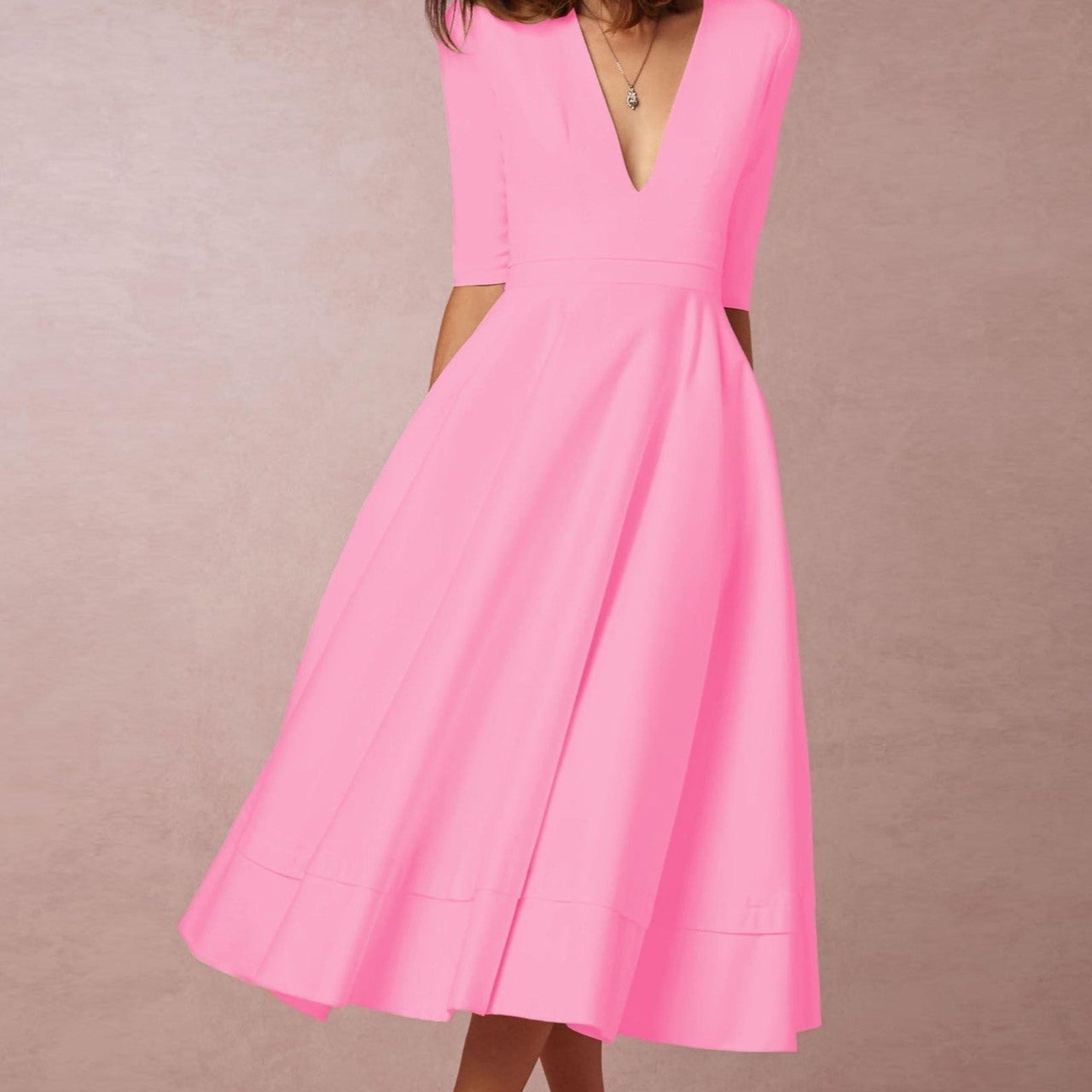 Aoibhín - Chic Midi Dress