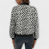 Ailís - Chic Leopard Print Jacket