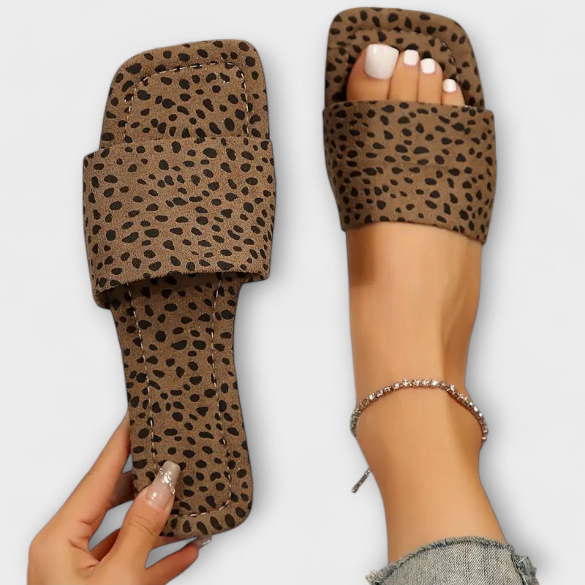 Róisín - Animal Print Loafers