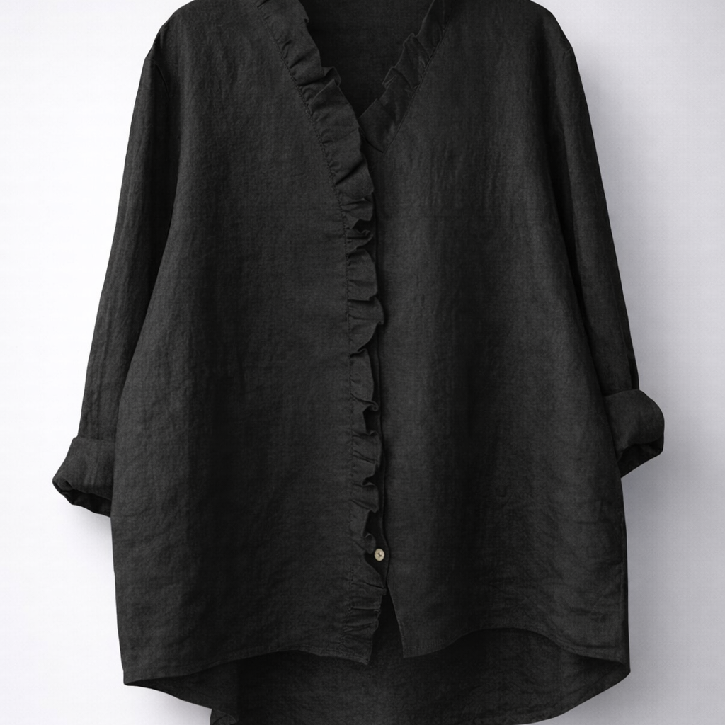 Saoirse - Elegant Ruffled Tunic