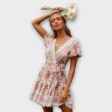 Sadhbh - Floral Mini Dress