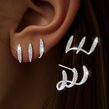 Saskia | Dreifach-Ohrringe