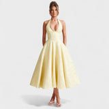 Medbh - Midi Length Corset Dress