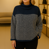 Caitlín - Stand-Up Collar Jumper