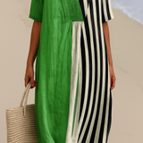 Cara Óg - Chic Striped Dress