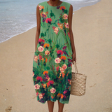 Moira - Floral Midi Dress
