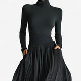Rachel | High-Waisted Maxi Dress