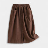 Nuala - Vintage-Inspired Midi Skirt
