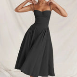 CHARMONE | LACE EVENING MIDI DRESS