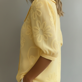 Aurélie™ - Lightweight Floral Blouse with Natural Elegance