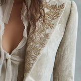 Constance | Ivory Tailored Blazer