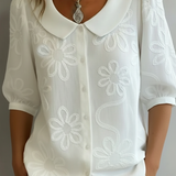 Aurélie™ - Lightweight Floral Blouse with Natural Elegance