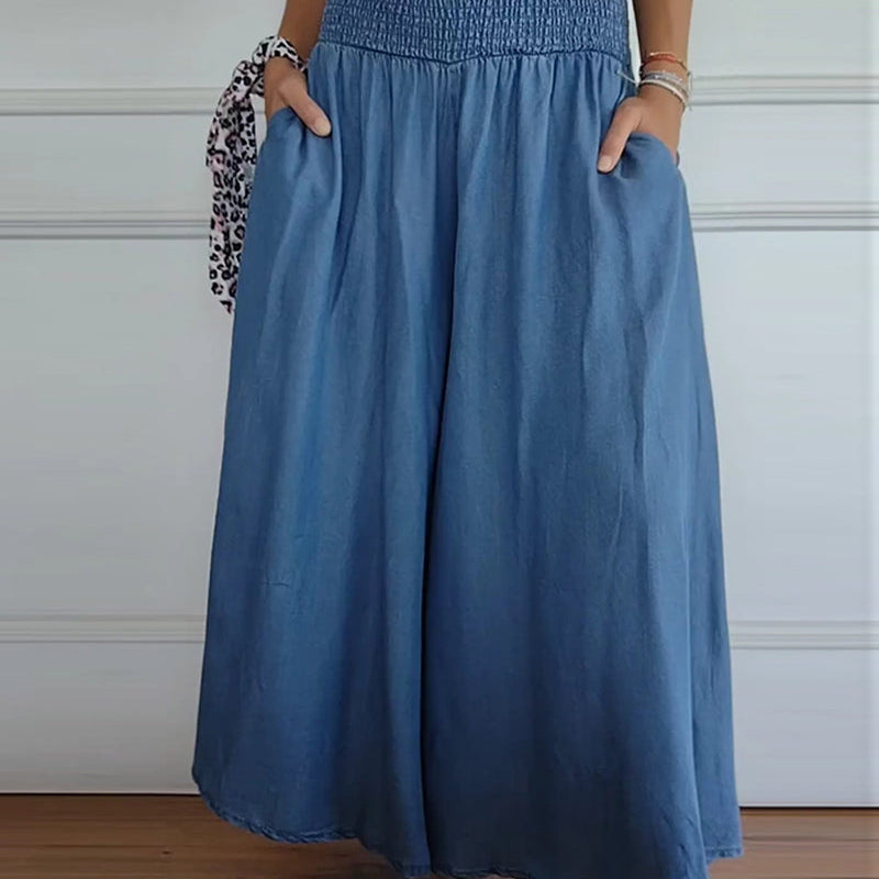 Gormfhlaith - Chic High-Waisted Trousers