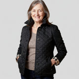 HAILEY | CASUAL QUILTED JACKET WITH TURNED-DOWN COLLAR