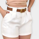 Ailís - Chic Pleated Shorts
