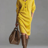 ARIANELL | WOOL WINTER KNIT MIDI DRESS
