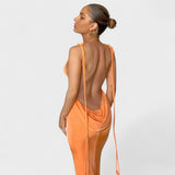 Dervla - Sleeveless Backless Dress