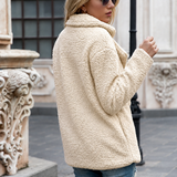 Bianca | Kuschelige Jacke mit Reverskragen