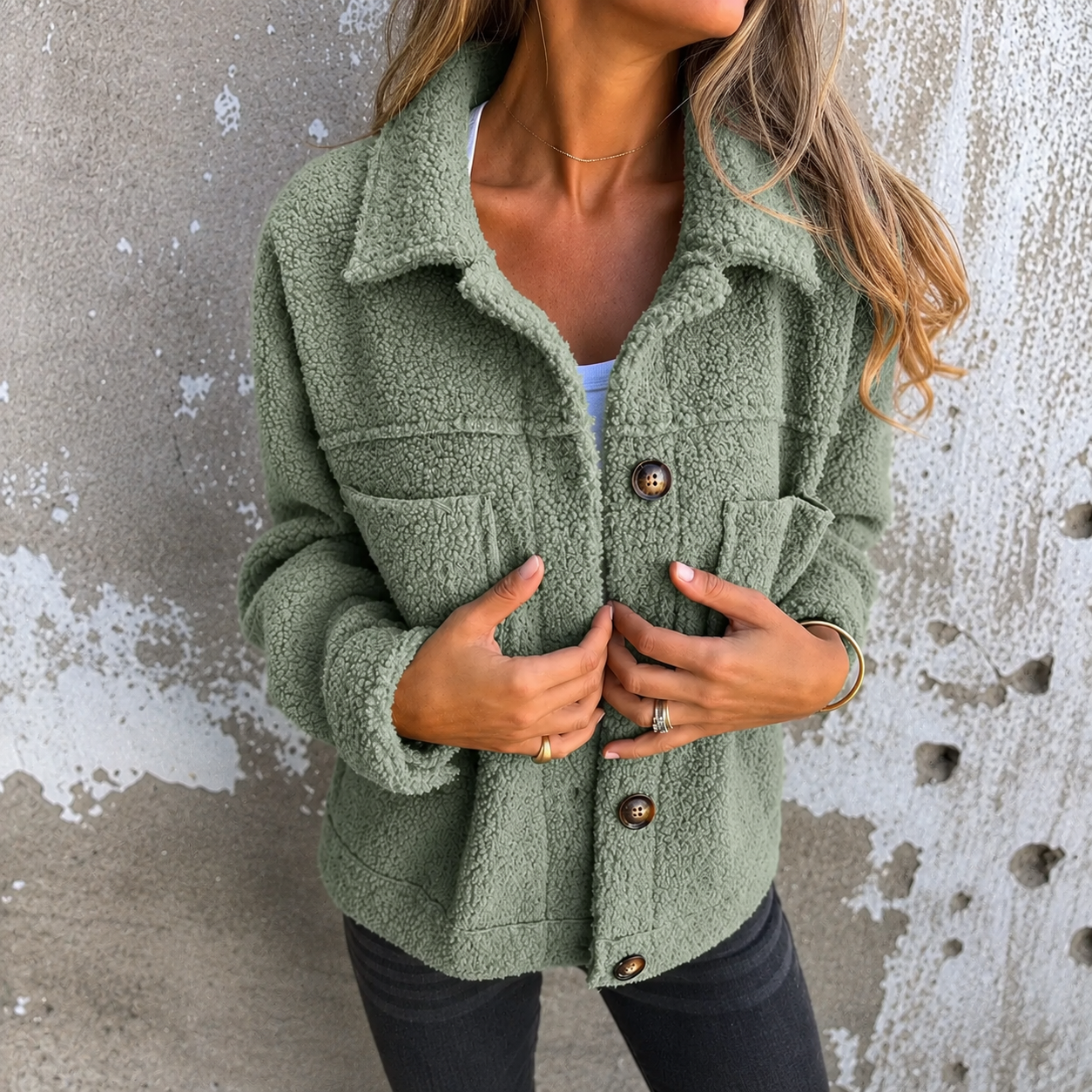 Astrid | Lässige Hemdjacke