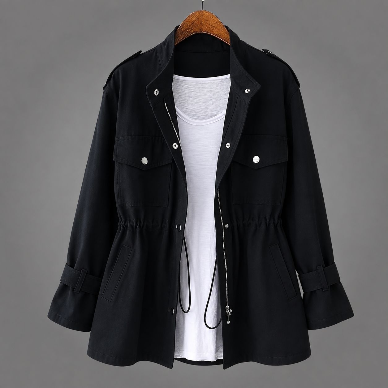 Antje | Jacke mit Tunnelzug