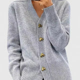 Maeve - Chic Heart-Embellished Coat